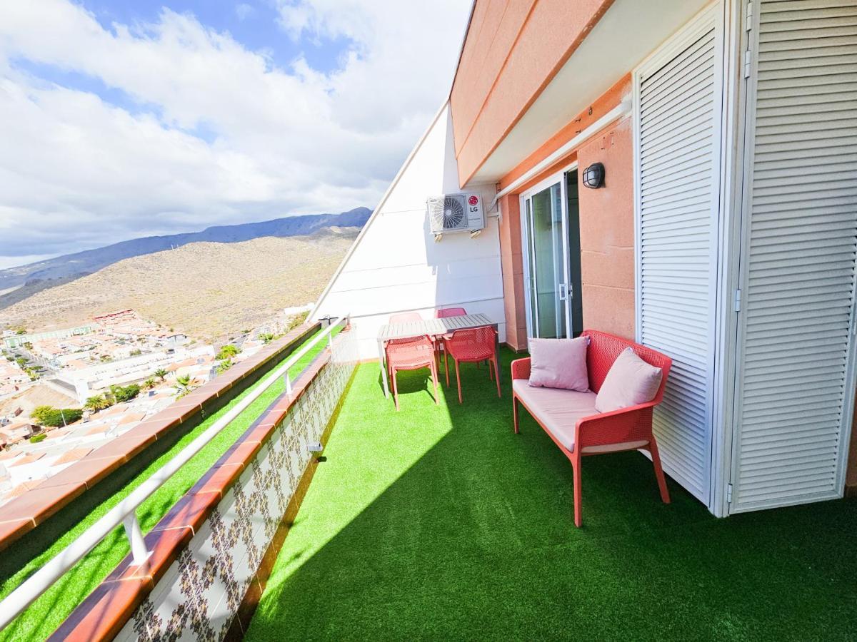Luxury Sunset 408 Heated Pool With Air Condition And Sea Views Costa Adeje  Luaran gambar