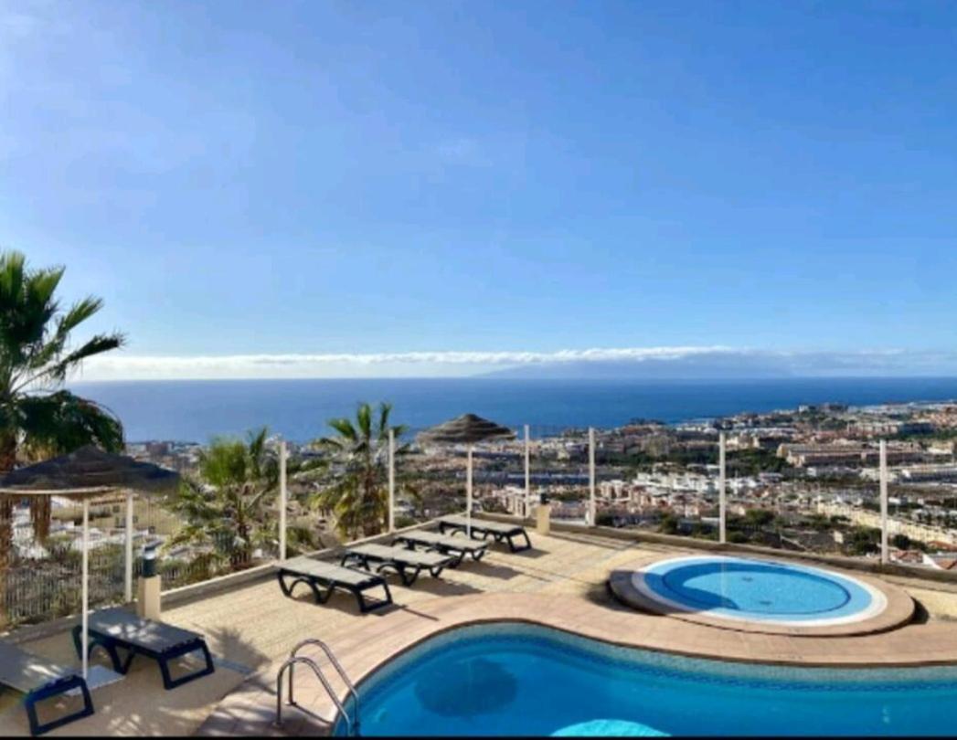 Luxury Sunset 408 Heated Pool With Air Condition And Sea Views Costa Adeje  Luaran gambar