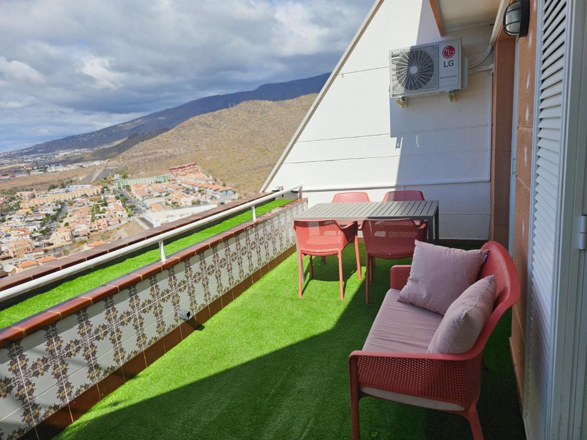 Luxury Sunset 408 Heated Pool With Air Condition And Sea Views Costa Adeje  Luaran gambar