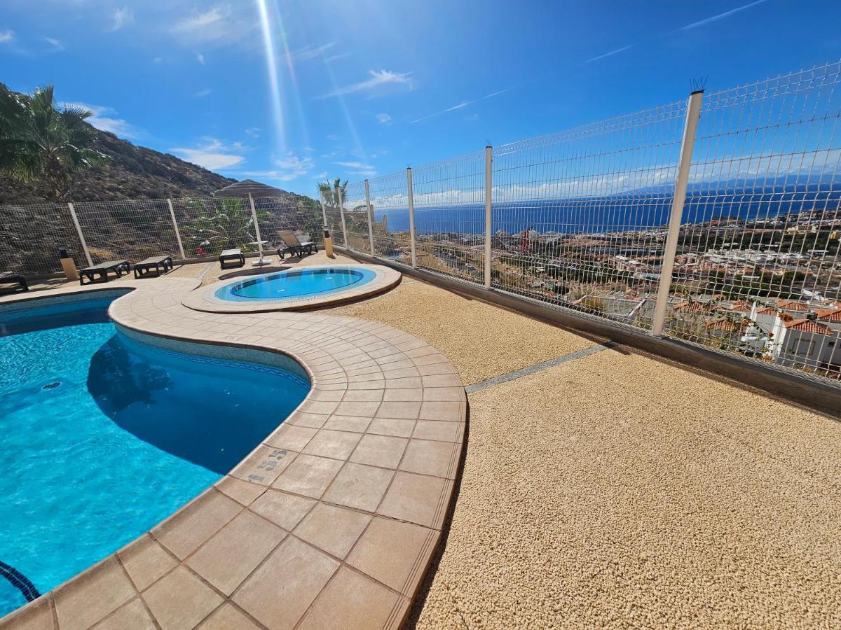 Luxury Sunset 408 Heated Pool With Air Condition And Sea Views Costa Adeje  Luaran gambar