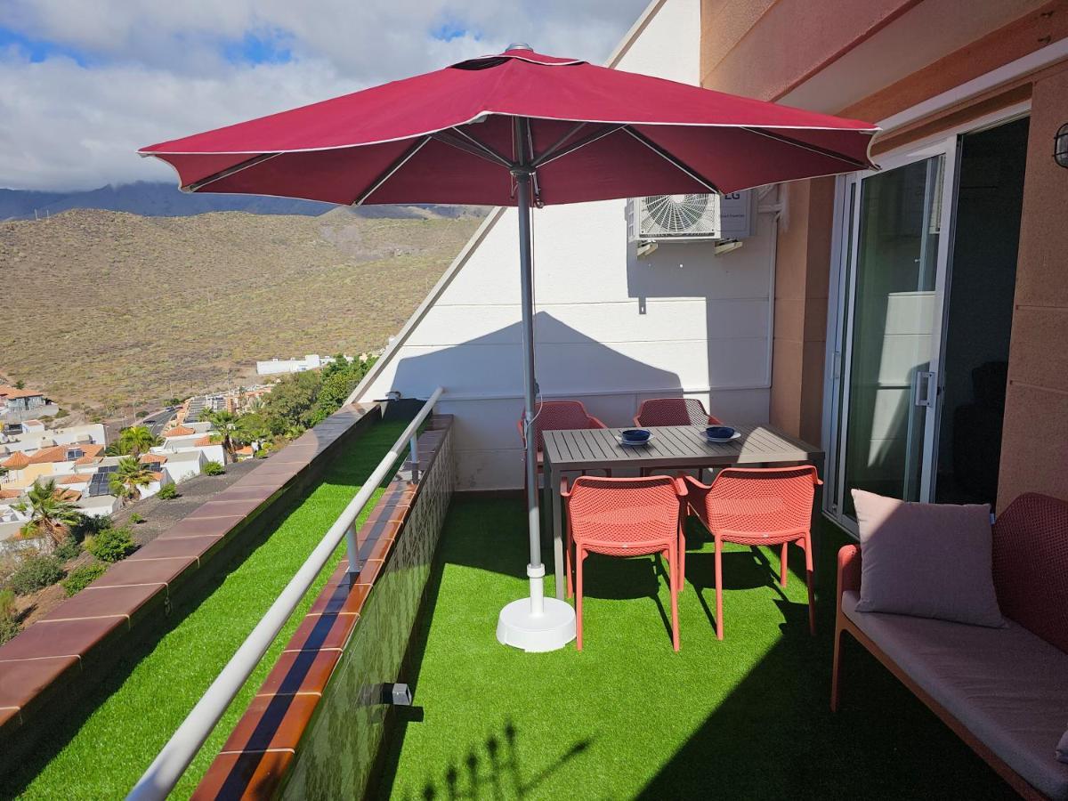 Luxury Sunset 408 Heated Pool With Air Condition And Sea Views Costa Adeje  Luaran gambar