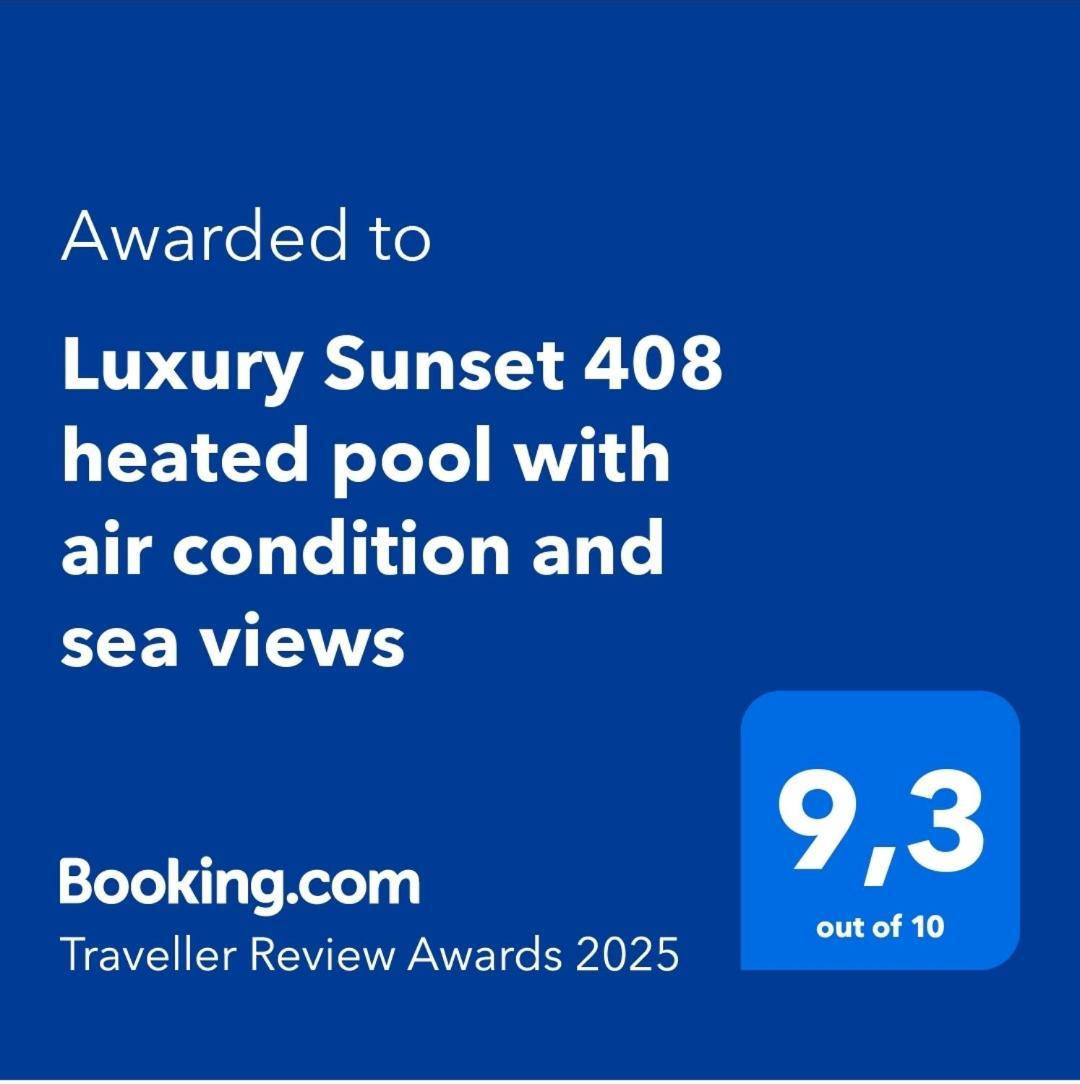 Luxury Sunset 408 Heated Pool With Air Condition And Sea Views Costa Adeje  Luaran gambar